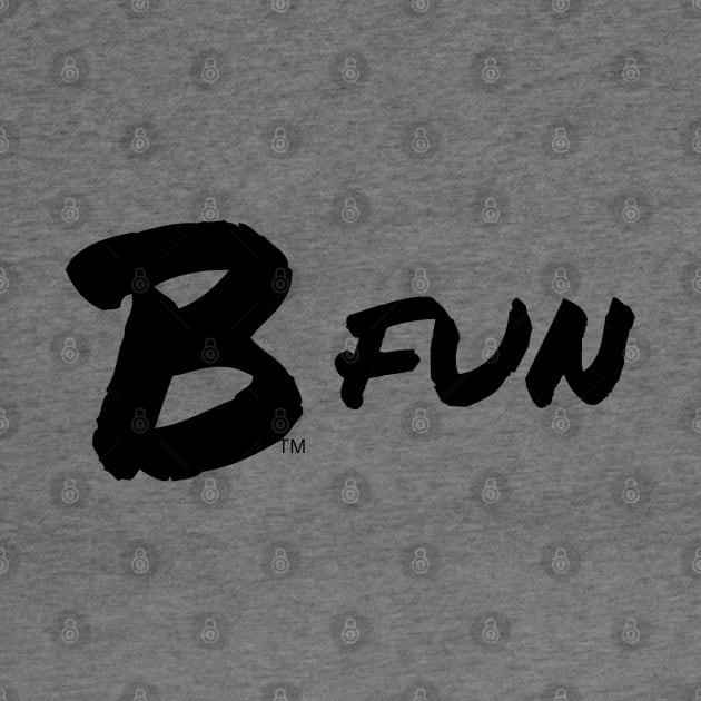 B Fun, black by B